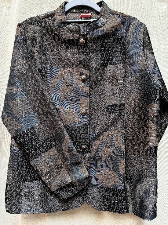 Tudor Court Tops - Asian Inspired Button Up Top